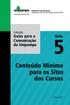 Coleção Guias para a Comunicação da Unipampa. Guia. Conteúdo Mínimo para os Sites dos Cursos. Julho de 2015