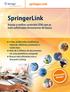 SpringerLink. springer.com. Acesse o melhor conteúdo STM com as mais sofisticadas ferramentas de busca