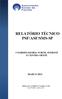 RELATÓRIO TÉCNICO PSF/ASF/SMS-SP