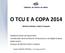 O TCU E A COPA 2014 Ministro-Relator: Valmir Campelo