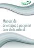 Manual de orientação a pacientes com dieta enteral