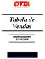 Tabela de Vendas Atualizada em 01/06/2009 Visite nosso site