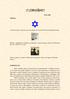 O JUDAÍSMO. Estrela de Davi, criada por uma seita judaica do século XII. Está na bandeira de Israel.