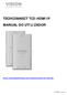 TECHCONNECT TC2-HDMIIP MANUAL DO UTILIZADOR. www.visionaudiovisual.com/techconnect/tc2-hdmiip. TC2-HDMIIP_manual_pt