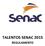 TALENTOS SENAC 2015 REGULAMENTO