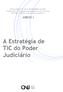 ANEXO I A Estratégia de TIC do Poder Judiciário