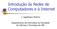 Introdução às Redes de Computadores e à Internet