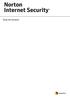 Norton Internet Security Guia do Usuário