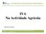 IVA Na Actividade Agrícola