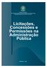 Licitações, Concessões e Permissões na Administração Pública