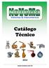 Catálogo Técnico. www.novema.com.br