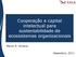 Cooperação e capital intelectual para sustentabilidade de ecossistemas organizacionais. Marco A. Silveira