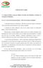 COMUNICADO nº 10/2014. Aos: Senhores Prefeitos, Assessores Jurídicos, Secretários dos Municípios e Executivos de Associações de Municípios.