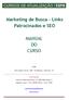 Marketing de Busca - Links Patrocinados e SEO (SEM) MANUAL DO CURSO