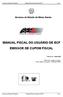 MANUAL FISCAL DO USUÁRIO DE ECF EMISSOR DE CUPOM FISCAL