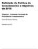 Definição da Política de Investimentos e Objetivos de 2015