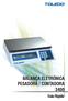 BALANÇA ELETRÔNICA PESADORA / CONTADORA 3400. Guia Rápido