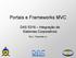 Portais e Frameworks MVC