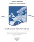 MAJOR ISSUES OF THE EUROPEAN SPACE -