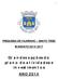 FREGUESIA DE VILARINHO SANTO TIRSO MANDATO 2014/2017. Grandes opções do plano de atividades e investimentos ANO 2014