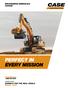 ESCAVADEIRA HIDRÁULICA CX350B PERFECT IN EVERY MISSION. casece.com.br. experts for the real world since 1842.