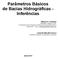 Parâmetros Básicos de Bacias Hidrográficas - Inferências