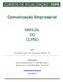 Comunicação Empresarial MANUAL DO CURSO