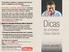 Dicas. do professor. Eliseu Gabriel. Como estudar? Incentivar a leitura e o estudo é um ato de amor e respeito ao ser humano