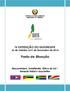 REPÚBLICA DE MOÇAMBIQUE MINISTÉRIO DO TURISMO. IV EXPEDIÇÃO DO EAST3ROUTE 26 de Outubro à 01 de Novembro de 2014.