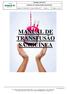 MANUAL DE TRANSFUSÃO SANGUÍNEA