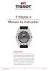 T-TOUCH II Manual de instruções