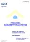 PROGRAMA SANEAMENTO PARA TODOS