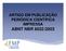 ARTIGO EM PUBLICAÇÃO PERIÓDICA CIENTÍFICA IMPRESSA ABNT NBR 6022:2003