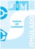 O Simulado Bahiense-Pentágono 2012 será aplicado em dois dias. A tabela a seguir mostra a sequência de provas que serão realizadas.