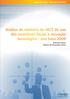 Incentivos Fiscais à Inovação Tecnológica: MCT divulga relatório anual (ano base 2009)