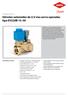 Válvulas solenoides de 2/2 vias servo operadas tipo EV220B 15 50