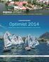 Uma publicação do Departamento Esportivo do Clube Naval - Rio de Janeiro - Fevereiro de 2015. Campeonato Estadual Optimist 2014