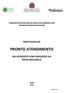 COMISSÃO DE PREVENÇÃO DE RISCOS DE ACIDENTES COM MATERIAIS PERFUROCORTANTES PROTOCOLO DE PRONTO ATENDIMENTO