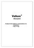 Valium (diazepam) Produtos Roche Químicos e Farmacêuticos S.A. Comprimidos 5 mg e 10 mg