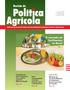 Publicação da Secretaria de Política Agrícola do Ministério da Agricultura, Pecuária e Abastecimento