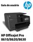 HP Officejet Pro 8610 e-all-in-one/hp Officejet Pro 8620 e-all-in-one/hp Officejet Pro 8630 e-all-in-one. Guia do usuário