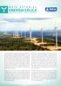 ENERGIA EÓLICA RENOVA ENERGIA/DIVULGACAO