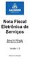 Nota Fiscal Eletrônica de Serviços