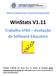 Meios Computacionais no Ensino da Matemática. WinStats V1.11. Trabalho nº03 Avaliação de Software Educativo