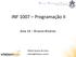 INF 1007 Programação II