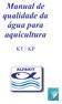 Manual de qualidade da água para aquicultura