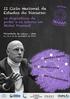 II Ciclo Nacional de Estudos do Discurso: os dispositivos de poder e os saberes em Michel Foucault