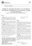 ARTIGO ORIGINAL. Resumo. 2. Tonometria de aplanação; 3. Contaminação;