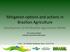 Mitigation options and actions in Brazilian Agriculture