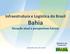 Infraestrutura e Logística do Brasil. Bahia. Situação atual e perspectivas futuras. Ministério dos Transportes. Salvador/BA, 20 de maio de 2013